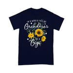 In A World Full Of Grandmas Be A Gigi Gifts Sunflower Name Shirt Army Mom Shirt Gigi Shirts - Scotstee Shop