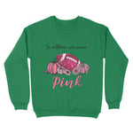 In October We Wear Pink Football Breast Cancer Awareness Sweatshirt - Scotstee Shop