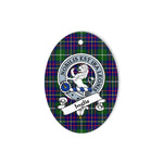 Inglis Scottish Clan Badge Plaid Ornament Gift. Christmas Tree Ornament Inglis Tartan Ornament,  ceramic ornament, personalized christmas ornaments, christmas tree ornaments, christmas door decorations, Plaid Ornament, Tartan Ceramic Ornament