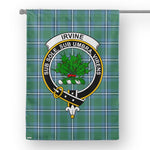 Irvine Flag Garden Flag Irvine Tartan Flag Clan Badge Tartan House Flag