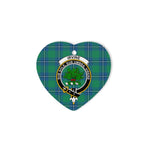 Irvine Scottish Clan Plaid Ornament Gift. Christmas Tree Ornament Irvine Christmas Ornament, Christmas Heart Ornament, Plaid Heart Ornament, Tartan Ornament, Tartan Heart Ornament