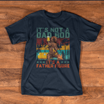 It's Not A Dad Bod Funny Father's Day Shirt It's Father Figure Funny Bear Beer Lover - Scotstee Shop