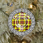 Jardine Clan Tartan Crest Badge Plaid Ornament Gift. Christmas Tree Ornament Tartan Ornament Great Christmas Ornaments Gift - Scotstee Shop