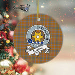 Jardine Scottish Clan Badge Plaid Ornament Gift. Christmas Tree Ornament Jardine Clan Tartan Ornament Great Christmas Ornaments Gift - Scotstee Shop