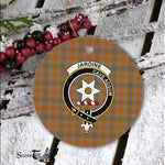 Jardine Scottish Clan Plaid Ornament Gift. Christmas Tree Ornament Jardine Clan Tartan Ornament Great Christmas Ornaments Gift - Scotstee Shop