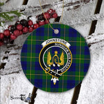 Johnstone Scottish Clan Plaid Ornament Gift. Christmas Tree Ornament Johnstone Clan Tartan Ornament Great Christmas Ornaments Gift - Scotstee Shop