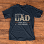 Just A Regular Dad Trying Not To Raise Liberals Father's Day Shirt 4th Of July Shirt - Scotstee Shop