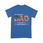 Just A Regular Dad Trying Not To Raise Liberals Father's Day Shirt 4th Of July Shirt - Scotstee Shop