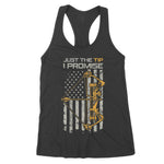 Just The Tip I Promise Funny Archery Bow Hunter Women's Tank Top - Scotstee Shop