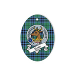 Keith Scottish Clan Badge Plaid Ornament Gift. Christmas Tree Ornament Keith Tartan Ornament,  ceramic ornament, personalized christmas ornaments, christmas tree ornaments, christmas door decorations, Plaid Ornament, Tartan Ceramic Ornament