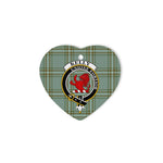 Kelly Scottish Clan Plaid Ornament Gift. Christmas Tree Ornament Kelly Christmas Ornament, Christmas Heart Ornament, Plaid Heart Ornament, Tartan Ornament, Tartan Heart Ornament