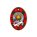 Kerr Scottish Clan Badge Plaid Ornament Gift. Christmas Tree Ornament Kerr Tartan Ornament,  ceramic ornament, personalized christmas ornaments, christmas tree ornaments, christmas door decorations, Plaid Ornament, Tartan Ceramic Ornament