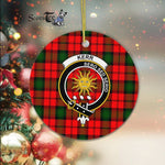 Kerr Scottish Clan Plaid Ornament Gift. Christmas Tree Ornament Kerr Clan Tartan Ornament Great Christmas Ornaments Gift - Scotstee Shop