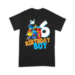 Kids 6th Birthday Train Boys Girls 6 Years Old I'm Six Gift Birthday Shirt - Scotstee Shop