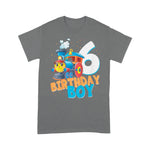 Kids 6th Birthday Train Boys Girls 6 Years Old I'm Six Gift Birthday Shirt - Scotstee Shop