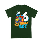 Kids 6th Birthday Train Boys Girls 6 Years Old I'm Six Gift Birthday Shirt - Scotstee Shop