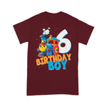 Kids 6th Birthday Train Boys Girls 6 Years Old I'm Six Gift Birthday Shirt - Scotstee Shop