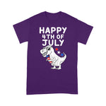 Kids Happy 4th Of July T Rex Patriotic Funny Toddler Boys Kids 4th Of July Shirt - Scotstee Shop