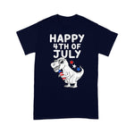 Kids Happy 4th Of July T Rex Patriotic Funny Toddler Boys Kids 4th Of July Shirt - Scotstee Shop