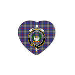 Kinnaird Scottish Clan Plaid Ornament Gift. Christmas Tree Ornament Kinnaird Clan Tartan Ornament Great Christmas Ornaments Gift Heart Ornament - Scotstee Shop