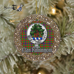 Kinninmont Celtic Circle Plaid Ornament Gift. Christmas Tree Ornament Tartan Ornament Great Christmas Ornaments Gift - Scotstee Shop