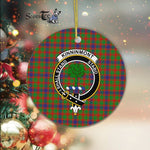 Kinninmont Scottish Clan Plaid Ornament Gift. Christmas Tree Ornament Kinninmont Clan Tartan Ornament Great Christmas Ornaments Gift - Scotstee Shop