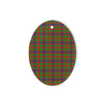 Kinninmont Tartan Oval Ornaments, Christmas Tree Ornament, Plaid Christmas Ornaments, Ceramic Oval Christmas Tree Decoration, Tartan Oval Ornaments, Christmas Tree Ornament, Plaid Christmas Ornaments, Ceramic Oval Christmas Tree Decoration