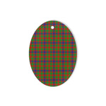 Kinninmont Tartan Oval Ornaments, Christmas Tree Ornament, Plaid Christmas Ornaments, Ceramic Oval Christmas Tree Decoration, Tartan Oval Ornaments, Christmas Tree Ornament, Plaid Christmas Ornaments, Ceramic Oval Christmas Tree Decoration