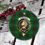 Kirkaldy of Grange Scottish Clan Plaid Ornament Gift. Christmas Tree Ornament Kirkaldy of Grange Clan Tartan Ornament Great Christmas Ornaments Gift - Scotstee Shop