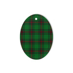 Kirkcaldy Tartan Oval Ornaments, Christmas Tree Ornament, Plaid Christmas Ornaments, Ceramic Oval Christmas Tree Decoration, Tartan Oval Ornaments, Christmas Tree Ornament, Plaid Christmas Ornaments, Ceramic Oval Christmas Tree Decoration