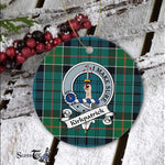 Kirkpatrick Scottish Clan Badge Plaid Ornament Gift. Christmas Tree Ornament Kirkpatrick Clan Tartan Ornament Great Christmas Ornaments Gift - Scotstee Shop