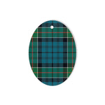 Kirkpatrick Tartan Oval Ornaments, Christmas Tree Ornament, Plaid Christmas Ornaments, Ceramic Oval Christmas Tree Decoration, Tartan Oval Ornaments, Christmas Tree Ornament, Plaid Christmas Ornaments, Ceramic Oval Christmas Tree Decoration