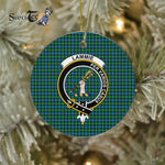 Lammie Scottish Clan Plaid Ornament Gift. Christmas Tree Ornament Lammie Clan Tartan Ornament Great Christmas Ornaments Gift - Scotstee Shop