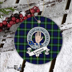 Lamont Scottish Clan Badge Plaid Ornament Gift. Christmas Tree Ornament Lamont Clan Tartan Ornament Great Christmas Ornaments Gift - Scotstee Shop