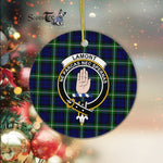 Lamont Scottish Clan Plaid Ornament Gift. Christmas Tree Ornament Lamont Clan Tartan Ornament Great Christmas Ornaments Gift - Scotstee Shop