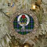 Learmonth Celtic Circle Plaid Ornament Gift. Christmas Tree Ornament Tartan Ornament Great Christmas Ornaments Gift - Scotstee Shop