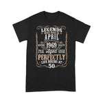 Legend Born April 1969 Years Old Awesome Birthday Gift Birthday Shirt Vintage 1969 T Shirt - Scotstee Shop