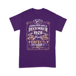 Legend Born In December 1978 40th Awesome Birthday Shirt - Scotstee Shop