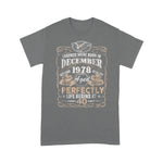 Legend Born In December 1978 40th Awesome Birthday Shirt - Scotstee Shop