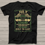 Legend Born In July 1959 60th Birthday Gifts Funny Birthday Shirt - Scotstee Shop