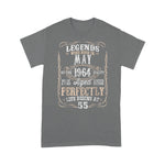 Legend Born May 1964 Awesome Birthday Gift Birthday Shirt - Scotstee Shop