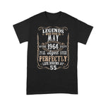 Legend Born May 1964 Awesome Birthday Gift Birthday Shirt - Scotstee Shop