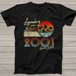 Legendary Since In June 2001 Birthday Gift Birthday Shirt - Scotstee Shop