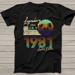 Legendary Since July 1980 Birthday Gift Birthday Shirt - Scotstee Shop