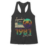 Legendary Since July 1980 Birthday Gift Women's Tank Top - Scotstee Shop