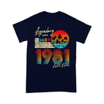 Legendary Since May 1981 Birthday Gift Birthday Shirt Funny 40th Birthday T Shirts - Scotstee Shop