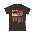 Legendary Since May 1981 Birthday Gift Birthday Shirt Funny 40th Birthday T Shirts - Scotstee Shop