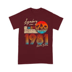 Legendary Since May 1981 Birthday Gift Birthday Shirt Funny 40th Birthday T Shirts - Scotstee Shop