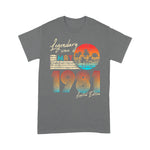 Legendary Since May 1981 Birthday Gift Birthday Shirt Funny 40th Birthday T Shirts - Scotstee Shop