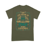 Legends Birthday Shirt Life Begins At 60 Born In 1960 Birthday Gift The Year Of Legends Classic 1960 Birthday Shirt - Scotstee Shop